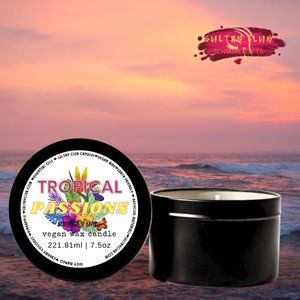 TROPICAL PASSIONS 8 Oz Travel Candle